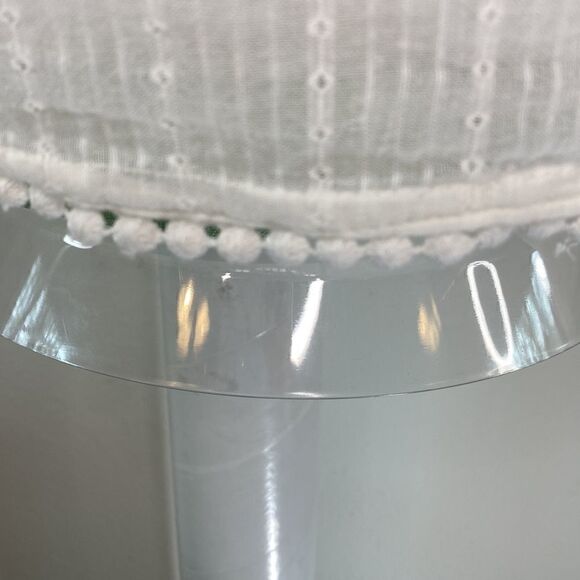 NWT House of Harlow 1960 Dainty Boho Lightweight Sleeveless Off White Top - Picture 7 of 15